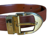 Louis Vuitton Brown Epi Belt