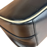 Prada Vintage Black Leather Pochette