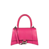 Balenciaga Pink Leather Hourglass Two-Way Bag