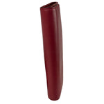 Burberry Red Leather House Check Continental Long Wallet