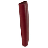 Burberry Red Leather House Check Continental Long Wallet
