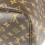 Louis Vuitton Dark Brown Canvas Monogram Neverfull Shoulder Bag PM