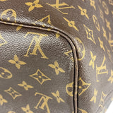 Louis Vuitton Dark Brown Canvas Monogram Neverfull Shoulder Bag PM
