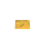 Chanel Vintage Gold-Plated Logo Nameplate Brooch Pin 1990s
