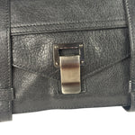 Proenza Schouler Black Leather PS1 Clutch