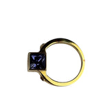 Louis Vuitton Gold-Toned Gamble Ring