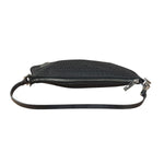 Fendi Vintage Black FF Print Pochette