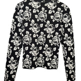 Balenciaga Floral Turtleneck Sweater