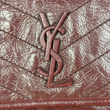 YSL Maroon Leather M Niki Shoulder Bag