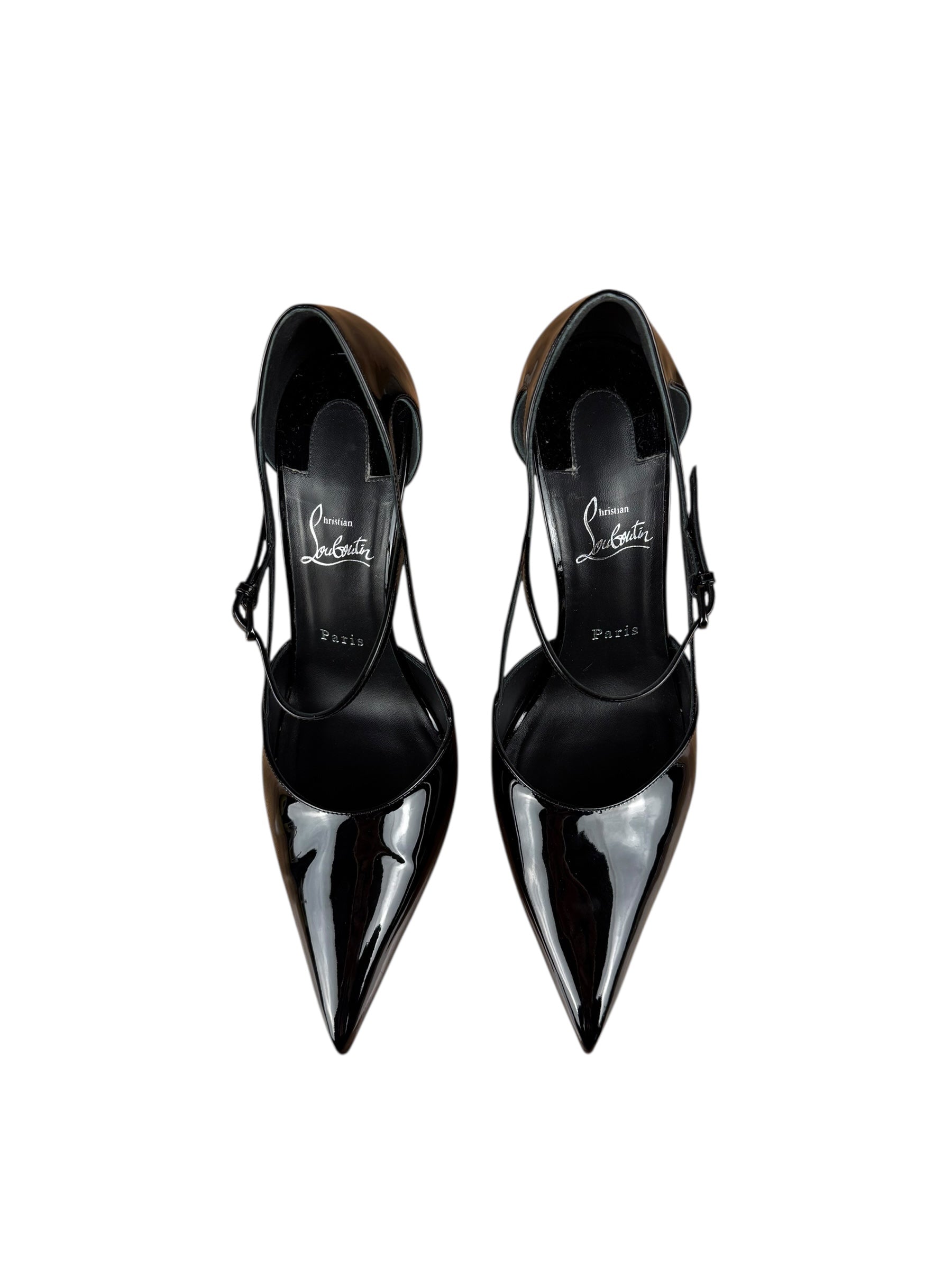 Christian Louboutin Black Miss Z Strap