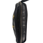 Ferragamo Black Leather Crossbody Bag