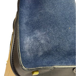 Celine Calfskin Leather/Suede Tri-Color Luggage Tote Bag