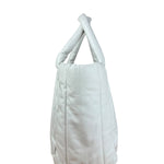 Rag & Bone White Leather Puffer Tote