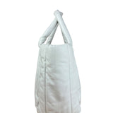 Rag & Bone White Leather Puffer Tote