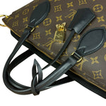 Louis Vuitton Monogram Flower Zipped MM 2way Tote