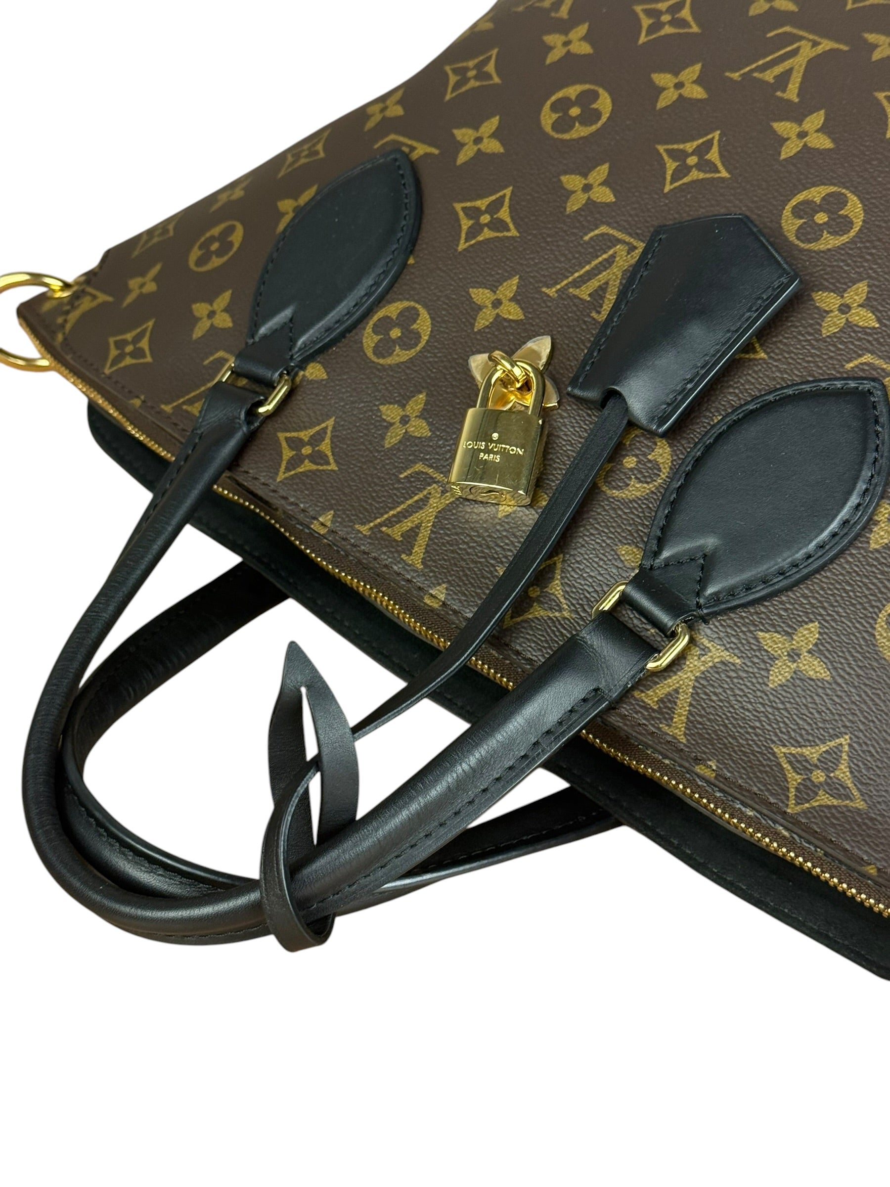 Louis Vuitton Monogram Flower Zipped MM 2way Tote