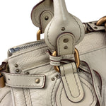 Chloe Beige Leather Paddington Shoulder Bag