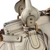 Chloe Beige Leather Paddington Shoulder Bag