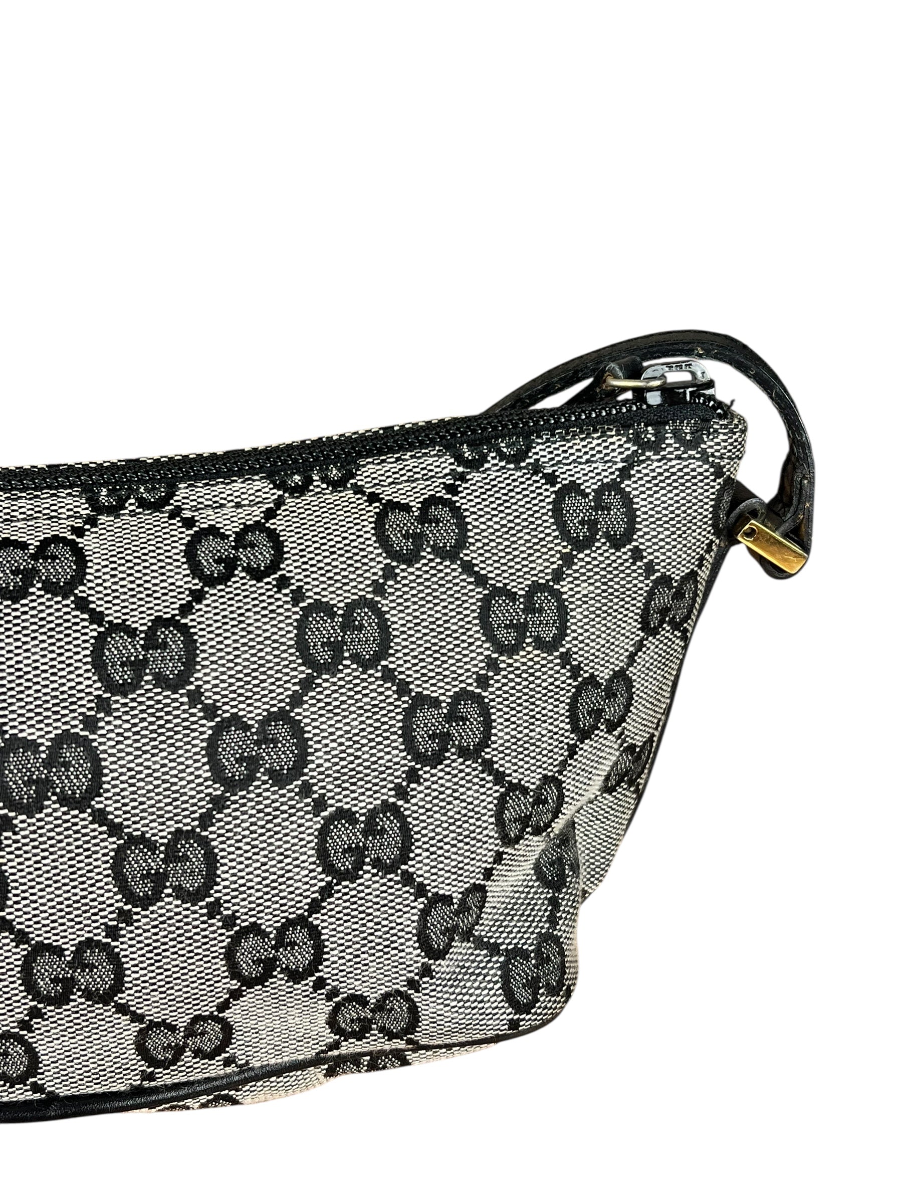 Gucci GG Canvas Pochette Black