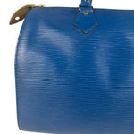 Louis Vuitton Blue Epi Leather Speedy 30