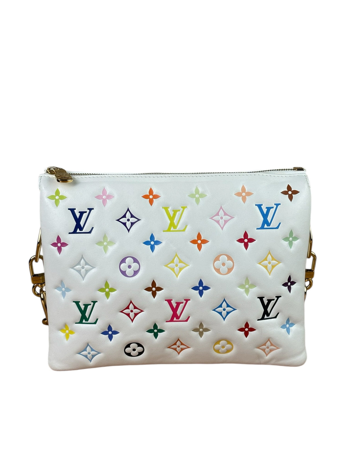 Louis Vuitton x Takashi Murakami Colorblock Monogram Coussin Two-Way Bag PM