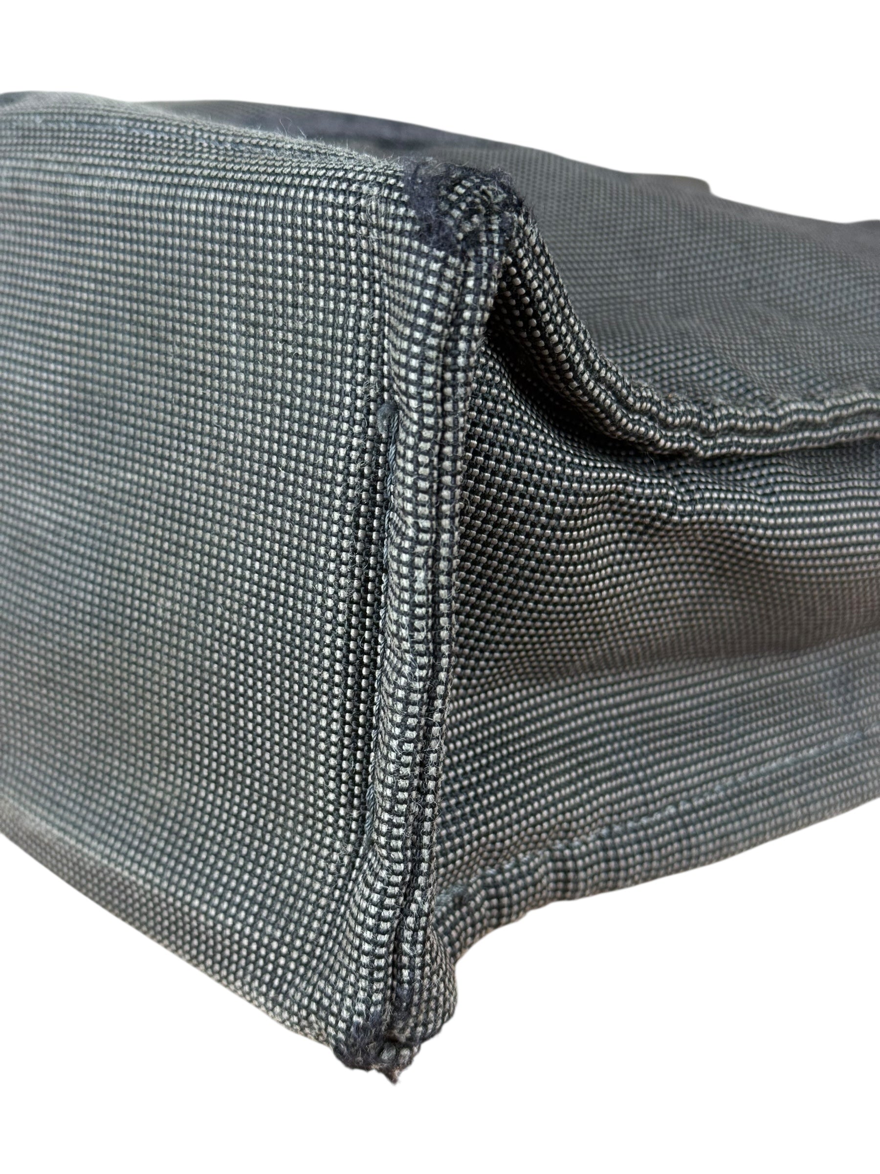 Hermes Herline Grey M Canvas Tote