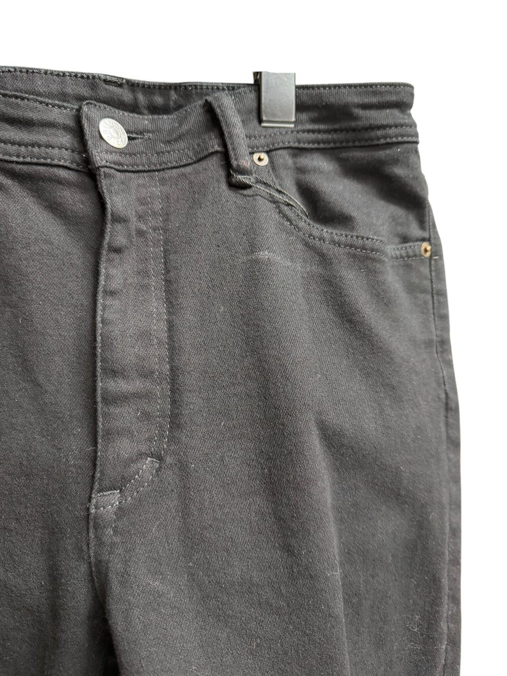 Acne Studios Black Denim Skinny Jeans