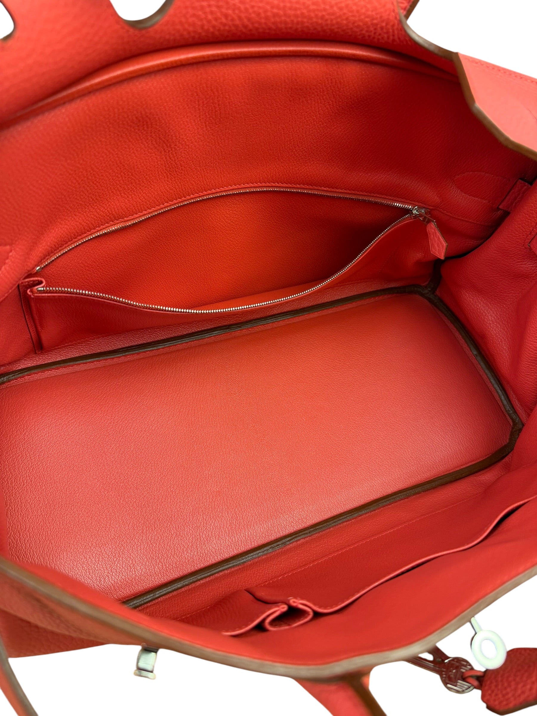 Hermes JPG Birkin 42 Bougainvillier Clemence Leather Handbag 2010