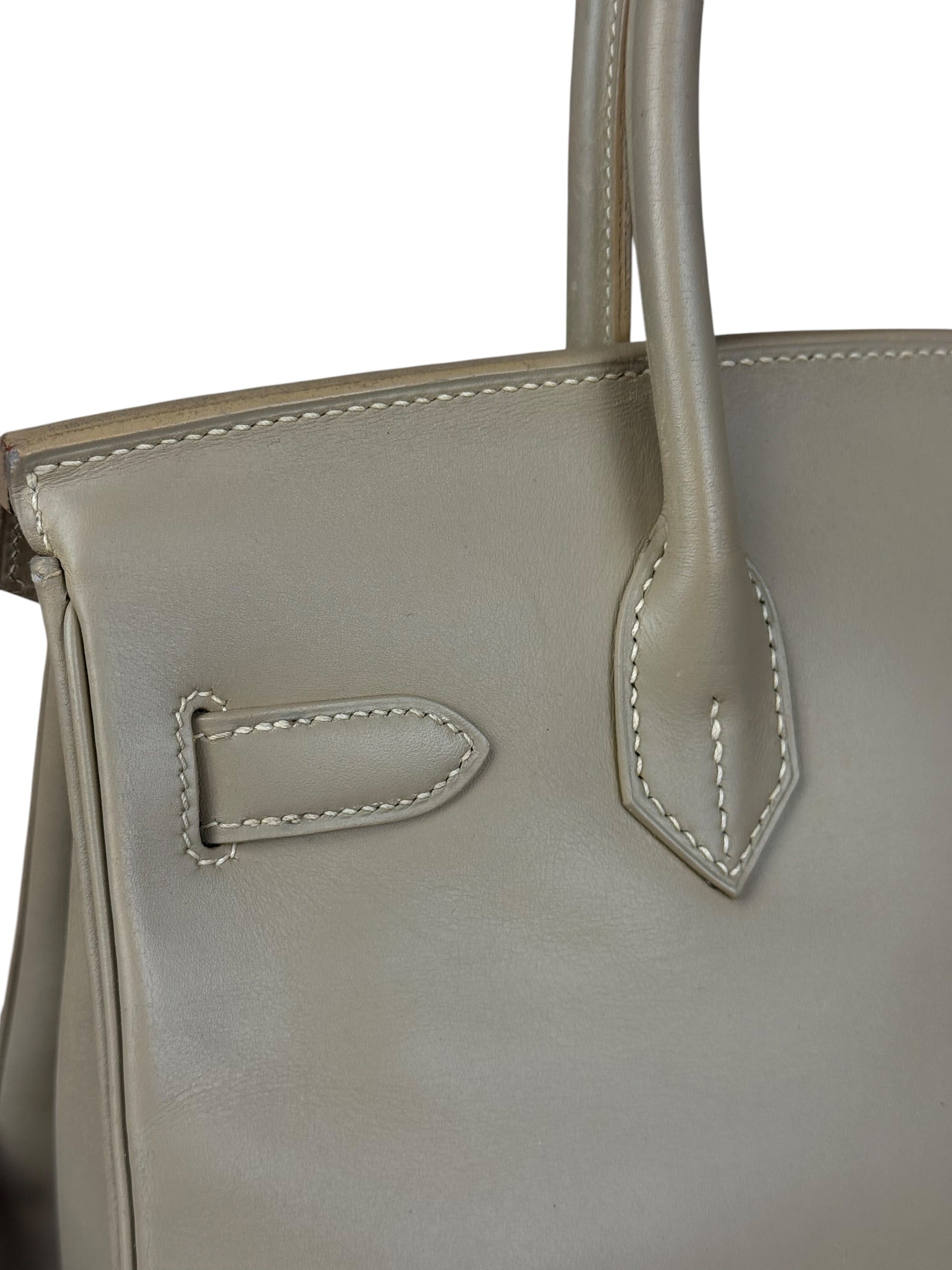 Hermes Birkin 30 Argile Box Brushed Gold 2003