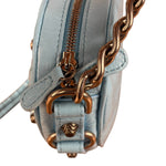 Balenciaga Light Blue Le Cagole Heart Mini Bag