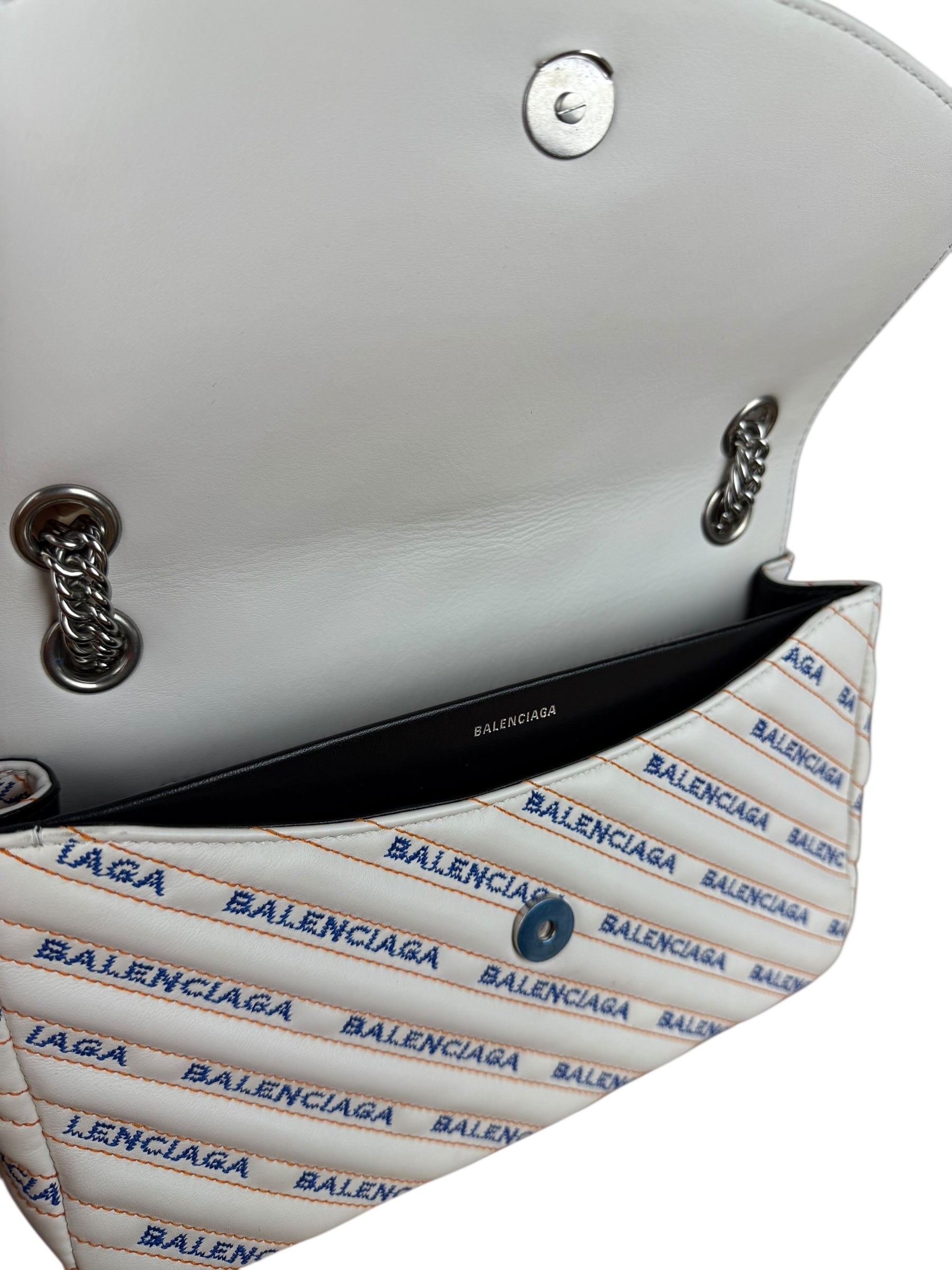 Balenciaga Calfskin Leather Souvenir Charm Bag w/ Dust Bag