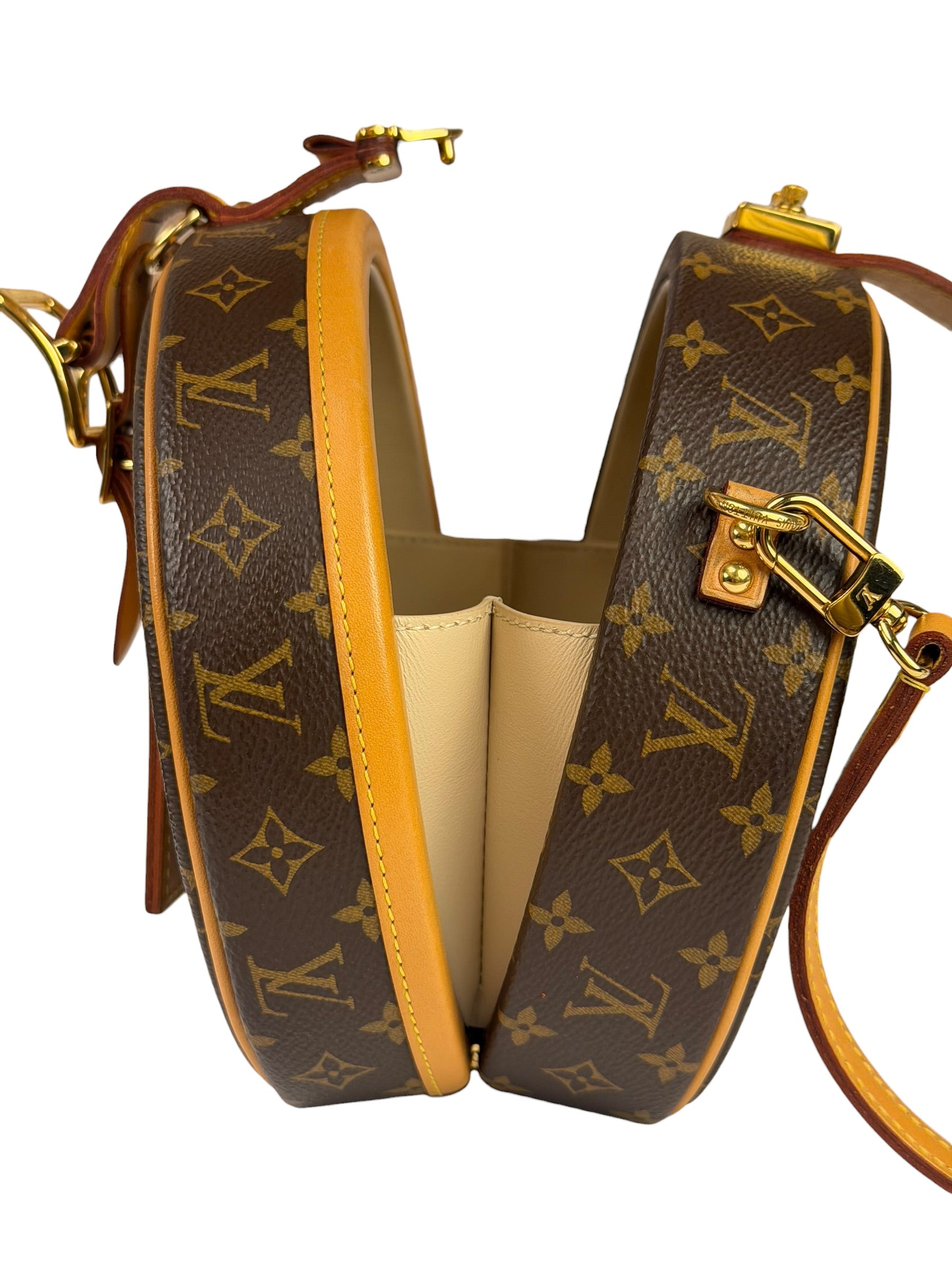 Louis Vuitton Monogram Petite Boite Chapeau Two-Way Bag