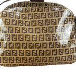 Fendi Vintage FF Canvas PVC Baguette
