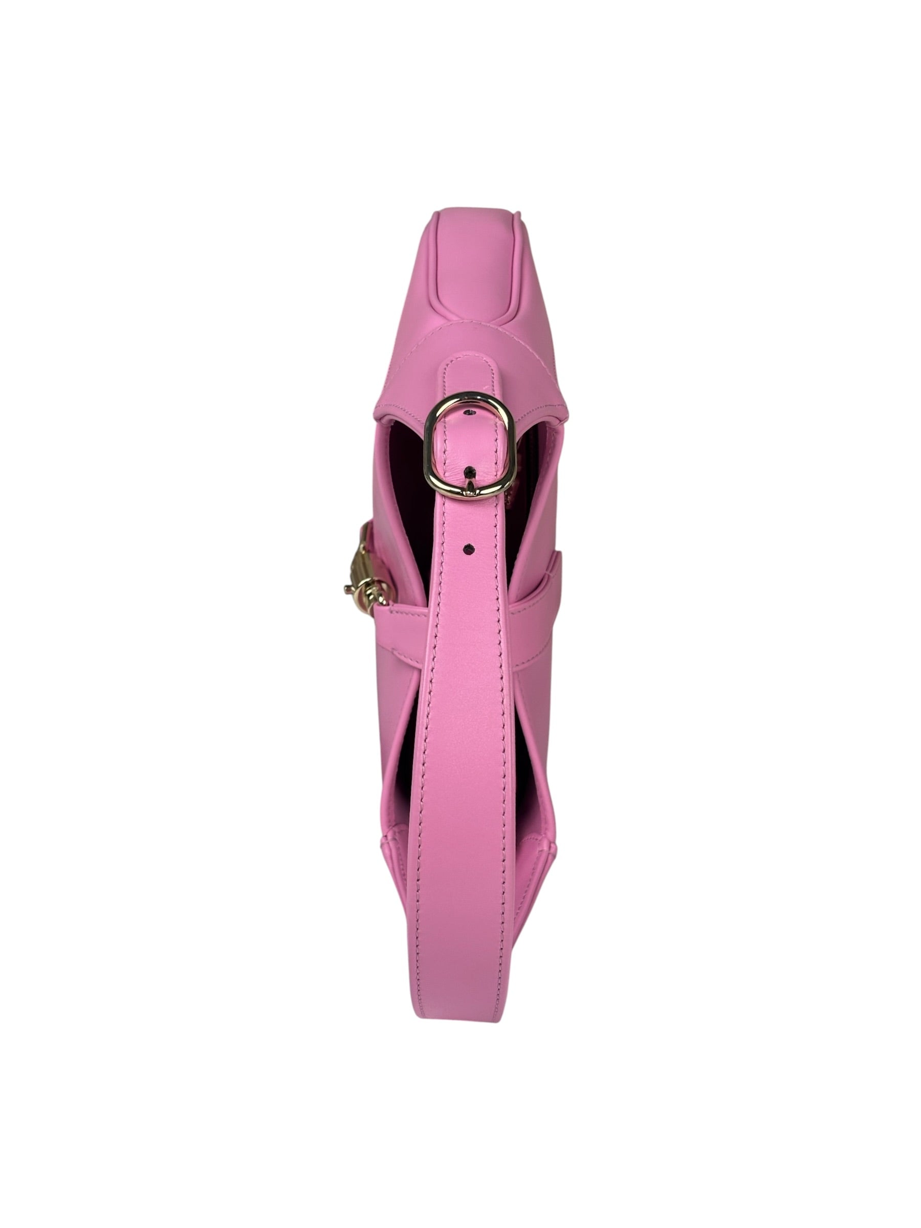 Gucci Pink Leather Jackie 1961 Hobo Bag