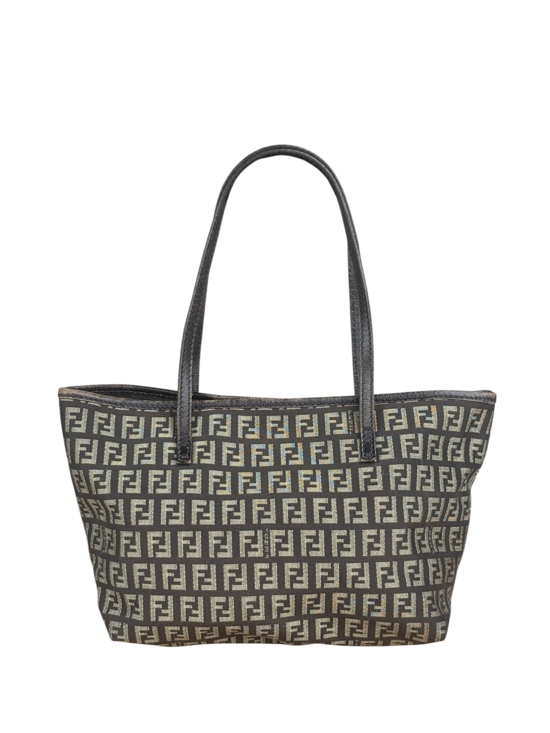 Fendi Vintage FF Zucchino Tote Bag
