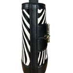 Gucci 73 Small Bucket Bag Zebra Print
