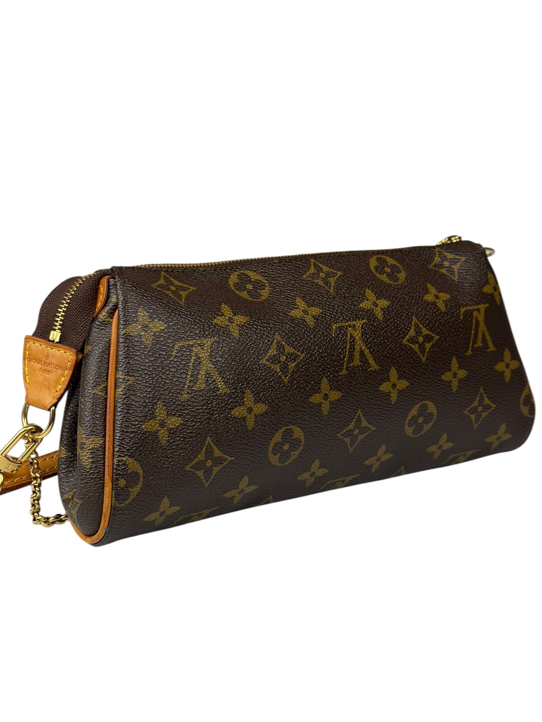 Louis Vuitton Monogram Chain Eva Pochette