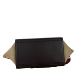 Celine Colorblock Leather/Suede Two-Way Bag