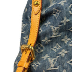 Louis Vuitton Denim/Leather Trim Monogram Neo Cabby Handbag