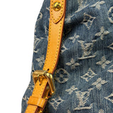 Louis Vuitton Denim/Leather Trim Monogram Neo Cabby Handbag