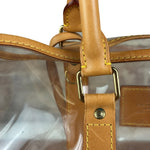 Louis Vuitton Limited Edition Transparent Vinyl Ambre Cabas Tote Bag GM