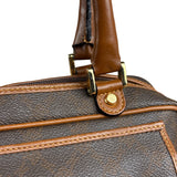 Bally Vintage Leather Coated Monogram Handbag