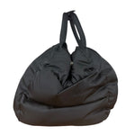 Prada Black Quilt Bomber Duffle Bag