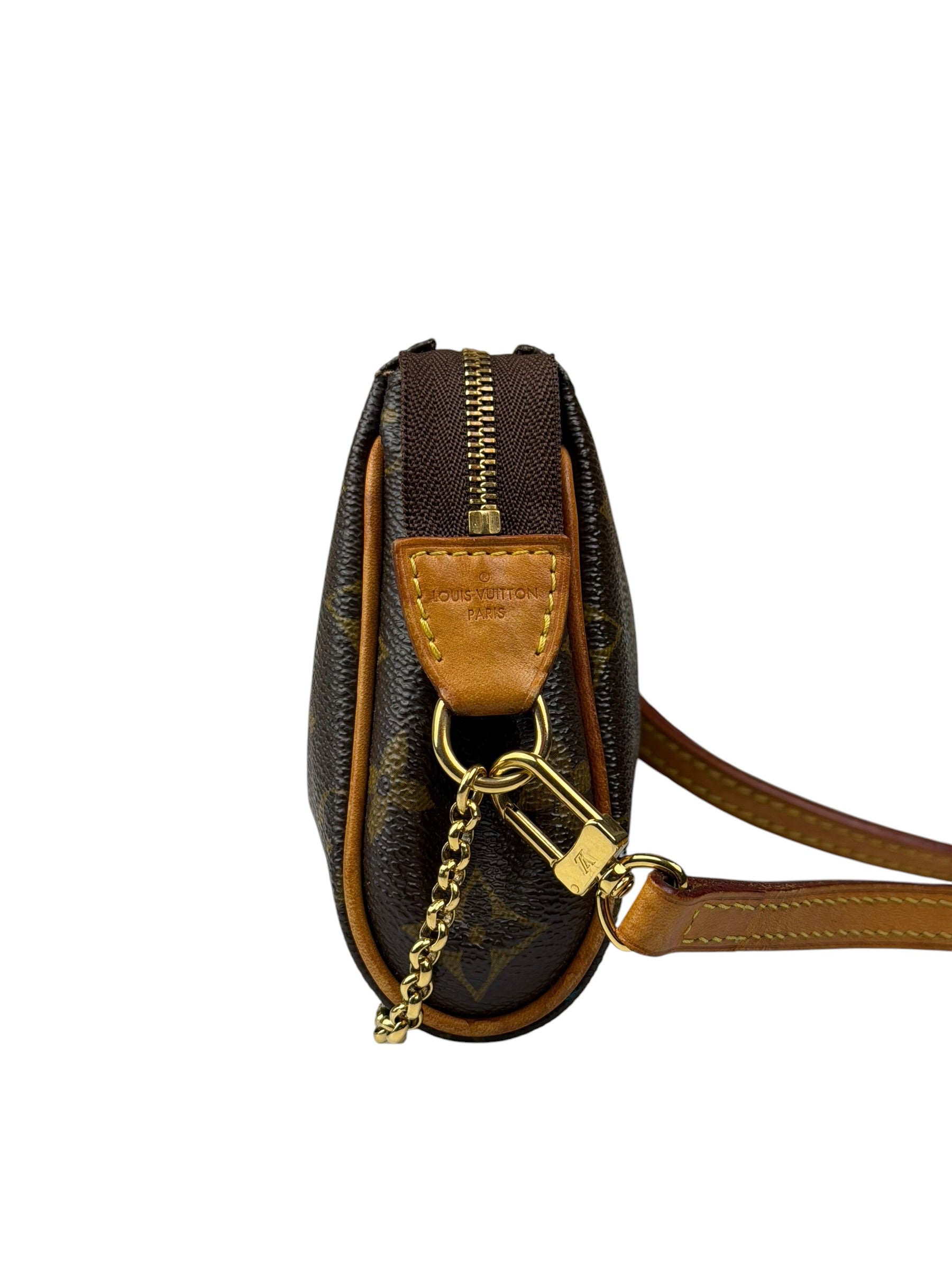 Louis Vuitton Monogram Chain Eva Pochette