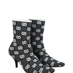 Gucci GG Jersey Knit Boots
