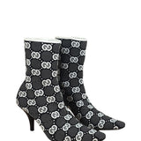 Gucci GG Jersey Knit Boots