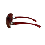 Chanel Vintage Rimless Rectangular Sunglasses 4002