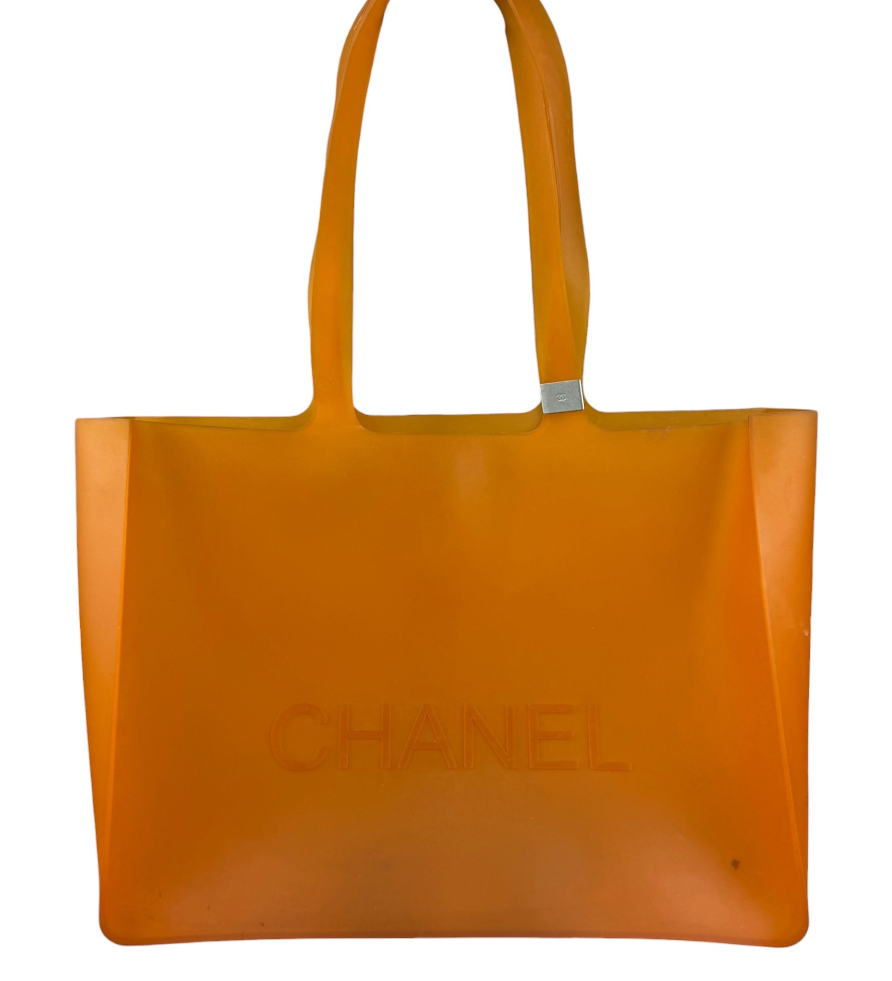 Chanel Orange Jelly Tote