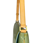 Louis Vuitton Monogram Vernis Green Thompson Shoulder Bag