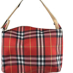 Burberry Vintage Red House Check Mini Handbag